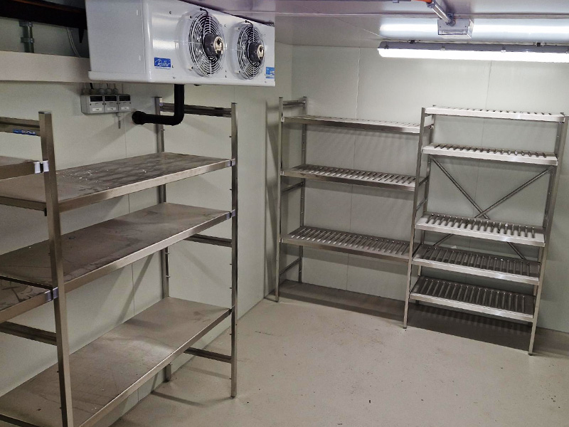 Kühlzelle für die Nahrungsmittelkühlung