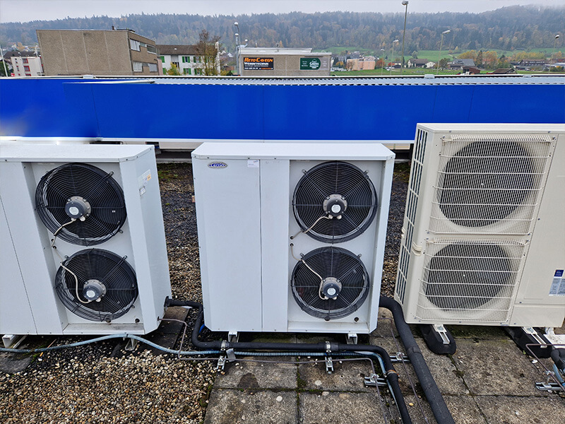 Wechsel eines Aussenverdichters